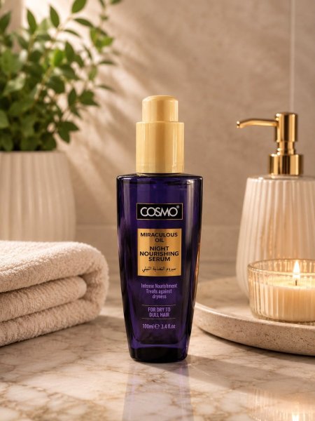 سيروم COSMO الليلي المغذي بزيت المعجزة – 100 مل